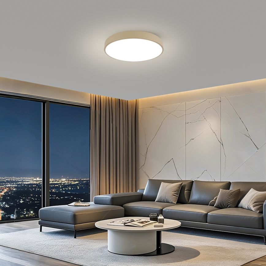 Brilagi - LED stropné svietidlo POOL LED/60W/230V 3000/4500/6000K pr. 60 cm béžová