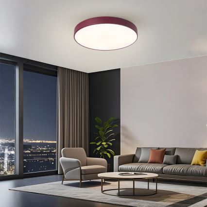 Brilagi - LED stropné svietidlo POOL LED/60W/230V 3000/4000/6000K pr. 50 cm bordové