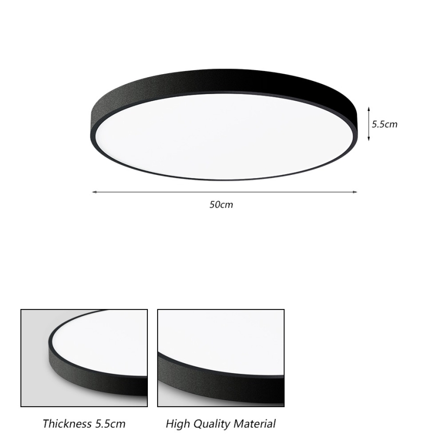 Brilagi - LED stropné svietidlo POOL LED/60W/230V 3000/4000/6000K 50 cm