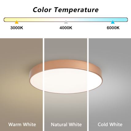 BRILAGI - LED stropné svietidlo POOL LED/60W/230V 3000/4000/6000K pr. 50 cm medená