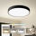 Brilagi - LED Stropné svietidlo POOL LED/60W/230V 3000/4000/6000K pr. 60 cm čierne