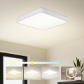 Brilagi - LED stropné svietidlo POOL SQUARE LED/36W/230V 3000/4000/6000K 40x40 cm biela