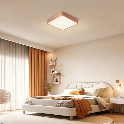 BRILAGI - LED stropné svietidlo POOL SQUARE LED/48W/230V 3000/4000/6000K 50x50 cm bronzové