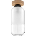 BRILAGI - LED Stropné svietidlo RETRO GLASS 1xE27/60W/230V priemer 14 cm dub/biela