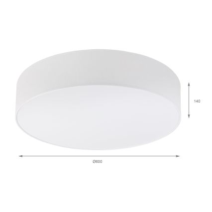 Brilagi - LED stropné svietidlo SIRIJA 4xE27/60W/230V pr. 60 cm biela