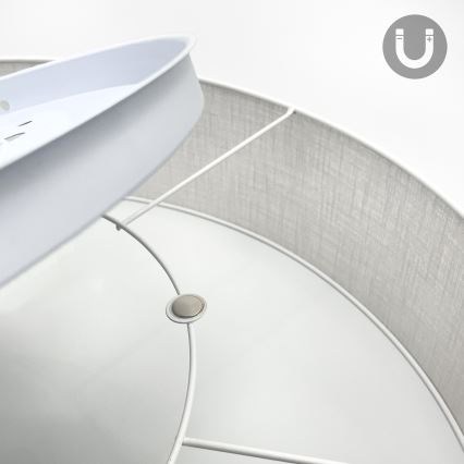 Brilagi - LED stropné svietidlo SIRIJA 6xE27/15W/230V pr. 80 cm biele