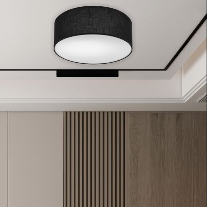 Brilagi - LED Stropné svietidlo SIRIJA LED/12W/230V pr. 35 cm čierna