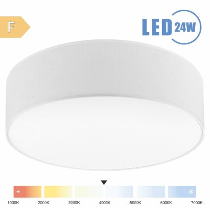 Brilagi - LED Stropné svietidlo SIRIJA LED/24W/230V pr. 45 cm biela