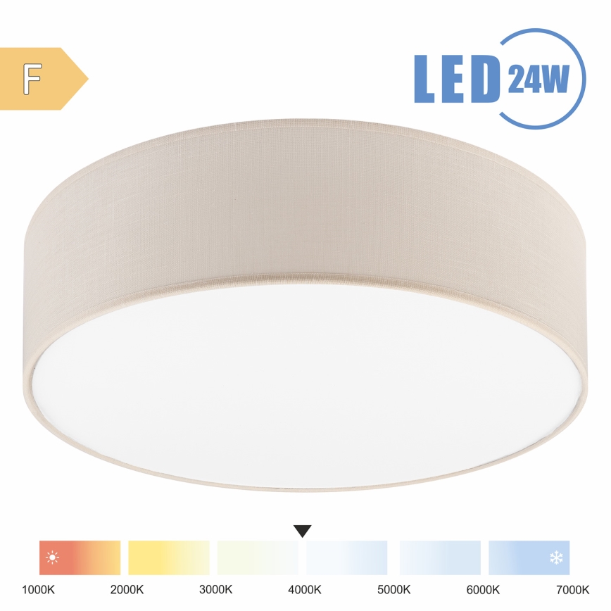 Brilagi - LED Stropné svietidlo SIRIJA LED/24W/230V pr. 45 cm krémová