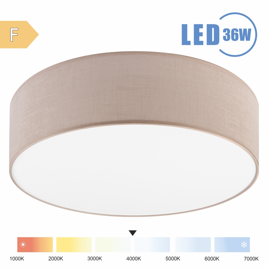 Brilagi - LED Stropné svietidlo SIRIJA LED/36W/230V pr. 45 cm béžová