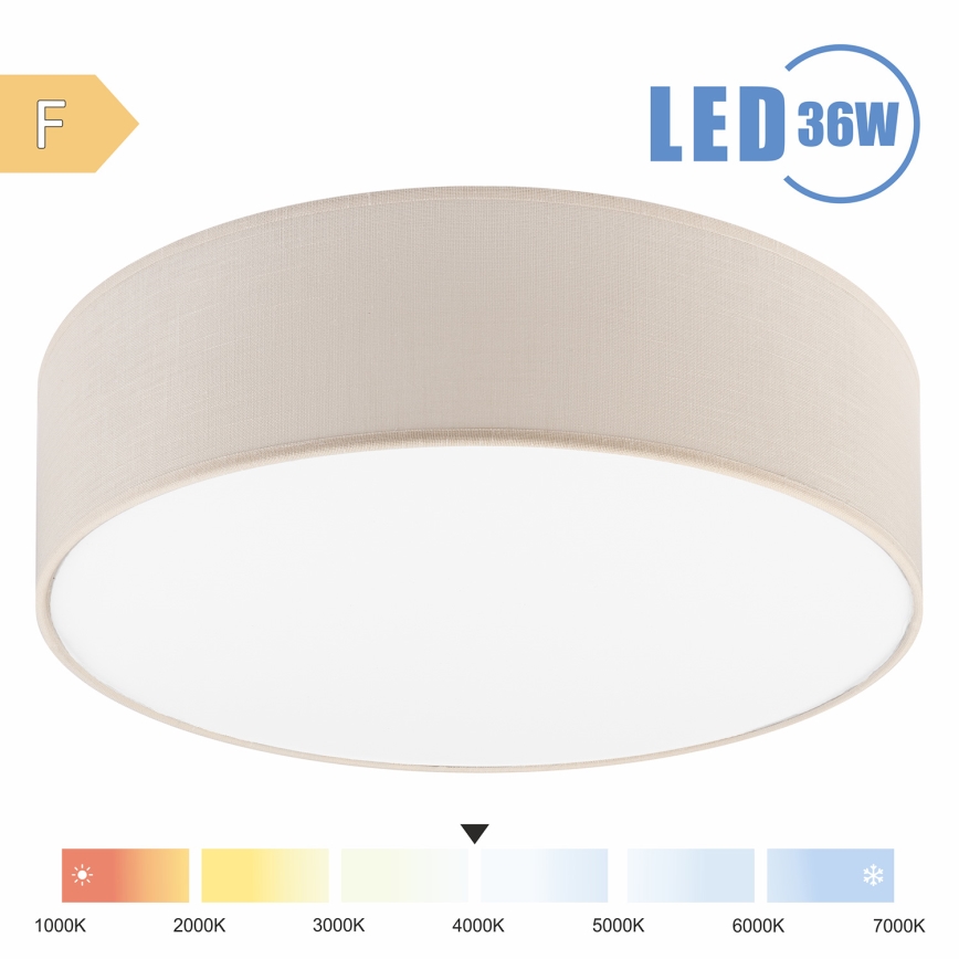 Brilagi - LED Stropné svietidlo SIRIJA LED/36W/230V pr. 45 cm krémová