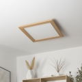Brilagi - LED Stropné svietidlo SLIMFRAME WOOD LED/36W/230V 49,5x49,5 cm hnedá