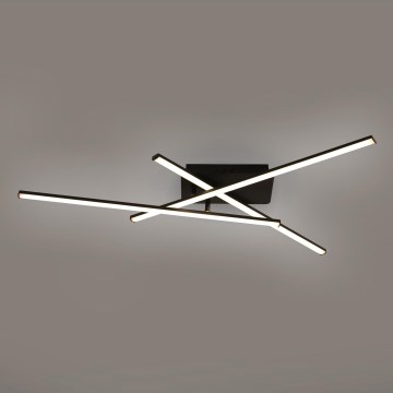 Brilagi - LED stropné svietidlo STRIPES LED/30W/230V 51x78 cm čierna