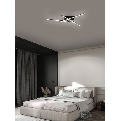 Brilagi - LED Stropné svietidlo STRIPES LED/30W/230V čierna