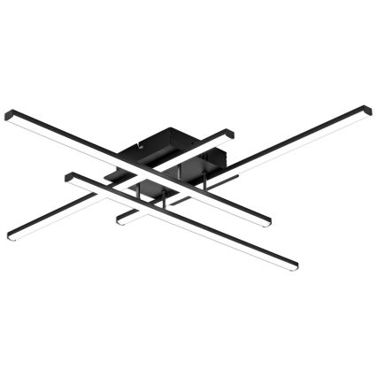 Brilagi - LED Stropné svietidlo STRIPES LED/37W/230V 68x68 cm čierna