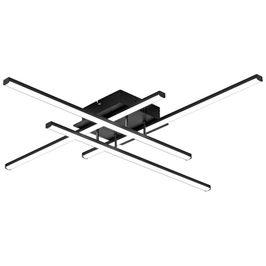 Brilagi - LED Stropné svietidlo STRIPES LED/37W/230V 68x68 cm čierna