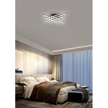 Brilagi - LED Stropné svietidlo STRIPES LED/42W/230V čierna