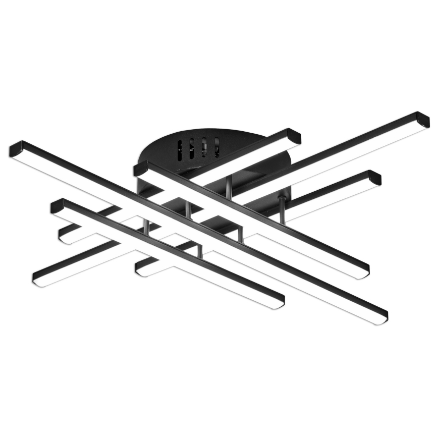 Brilagi - LED stropné svietidlo STRIPES LED/42W/230V 51x51 cm čierna