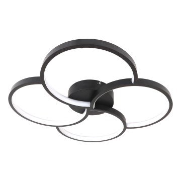 Brilagi - LED stropné svietidlo VELO LED/42W/230V 4000K pr. 52 cm čierne