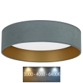 Brilagi - LED Stropné svietidlo VELVET LED/24W/230V 3000/4000/6400K mintová/zlatá