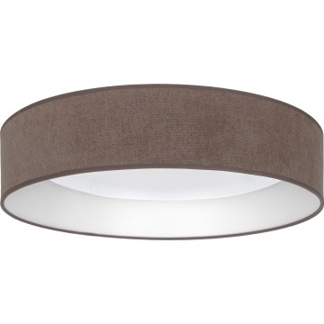 Brilagi - LED stropné svietidlo VELVET SIMPLE, LED 24 W, 230 V, 3000 K, priemer 45 cm, hnedé