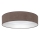 Brilagi - LED stropné svietidlo VELVET SIMPLE, LED 24 W, 230 V, 3000 K, priemer 45 cm, hnedé
