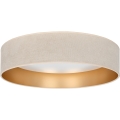 Brilagi - LED stropné svietidlo VELVET SIMPLE LED/24W/230V 3000K pr. 45 cm krémová/zlatá