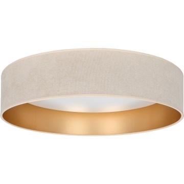 Brilagi - LED stropné svietidlo VELVET SIMPLE LED/24W/230V 3000K pr. 45 cm krémová/zlatá