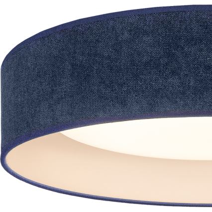 BRILAGI - LED stropné svietidlo VELVET SIMPLE LED/24W/230V 3000K pr. 45 cm modré