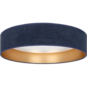 Brilagi - LED stropné svietidlo VELVET SIMPLE LED/24W/230V 3000K pr. 45 cm modré/zlaté