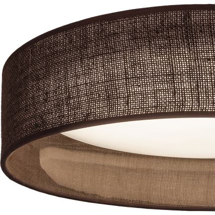 BRILAGI - LED stropné svietidlo VELVET SIMPLE LED/24W/230V 3000K priemer 45 cm hnedá