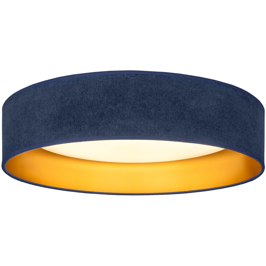 BRILAGI - LED stropné svietidlo VELVET SIMPLE LED/24W/230V 3000K pr. 45 cm modré/zlaté