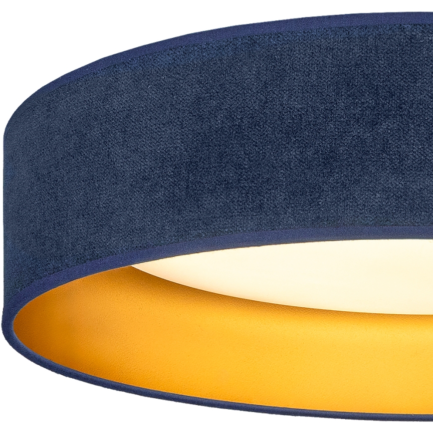 BRILAGI - LED stropné svietidlo VELVET SIMPLE LED/24W/230V 3000K pr. 45 cm modré/zlaté