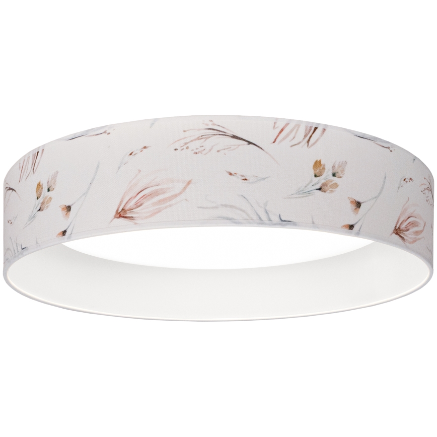 Brilagi - LED stropné svietidlo VELVET SIMPLE LED/24W/230V 4000K priemer 45 cm biela/kvetinový motív