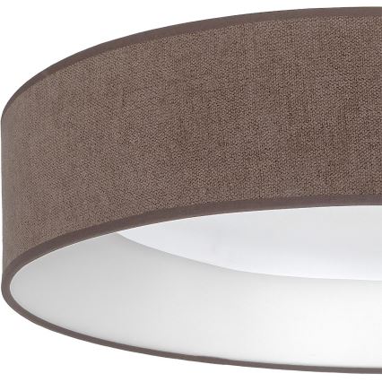 Brilagi - LED stropné svietidlo VELVET SIMPLE LED/24W/230V 4000K priemer 45 cm hnedá