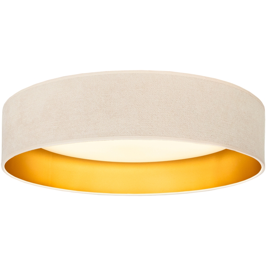Brilagi - LED stropné svietidlo VELVET SIMPLE LED/36W/230V 3000K, priemer 55 cm, krémová/zlatá