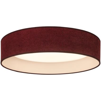 BRILAGI - LED stropné svietidlo VELVET SIMPLE LED/36W/230V 3000K pr. 55 cm vínová