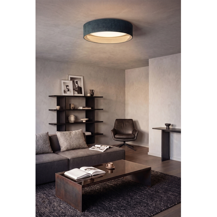 BRILAGI - LED stropné svietidlo VELVET SIMPLE LED/36W/230V 3000K pr. 55 cm zelená