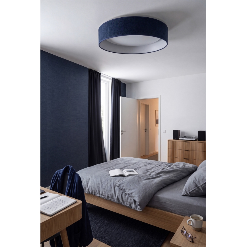 Brilagi - LED stropné svietidlo VELVET SIMPLE LED/36W/230V 3000K priemer 55 cm modrá