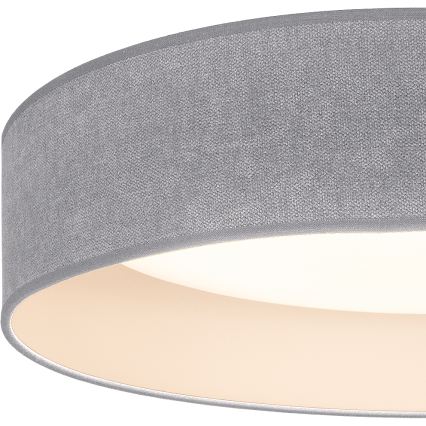 Brilagi - LED stropné svietidlo VELVET SIMPLE LED/36W/230V 3000K priemer 55 cm sivá