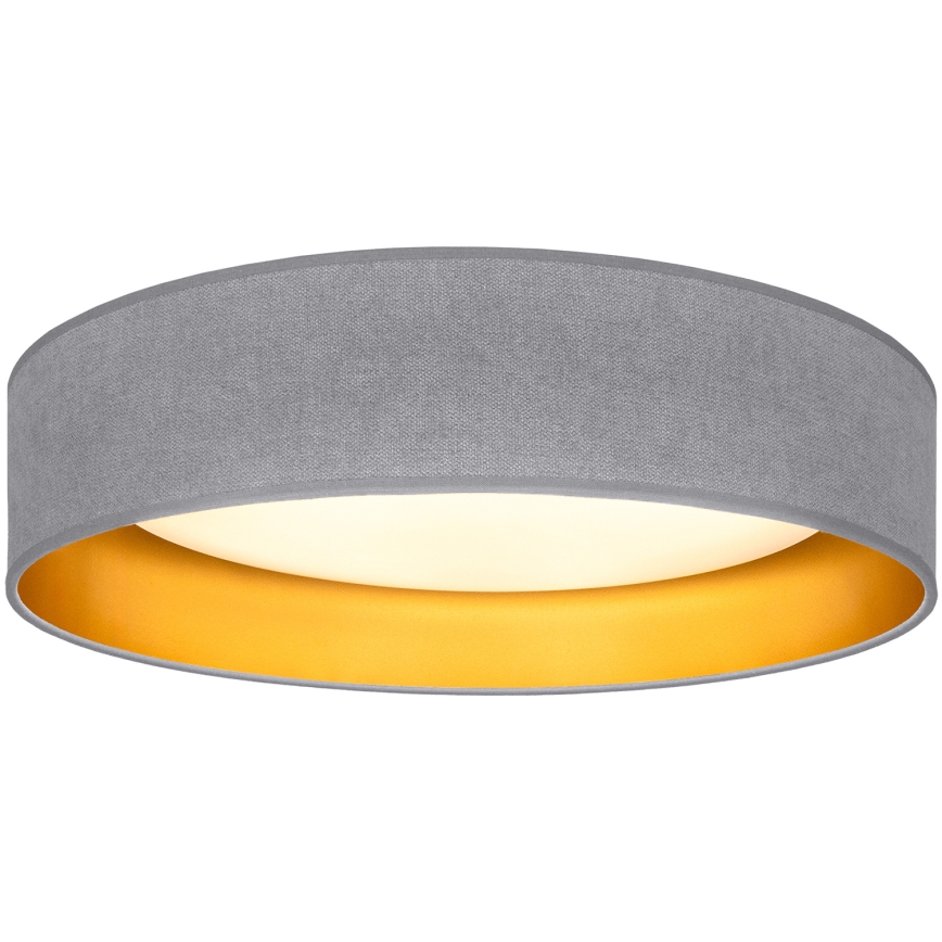 Brilagi - LED stropné svietidlo VELVET SIMPLE LED/36W/230V 3000K, priemer 55 cm, šedá/zlatá