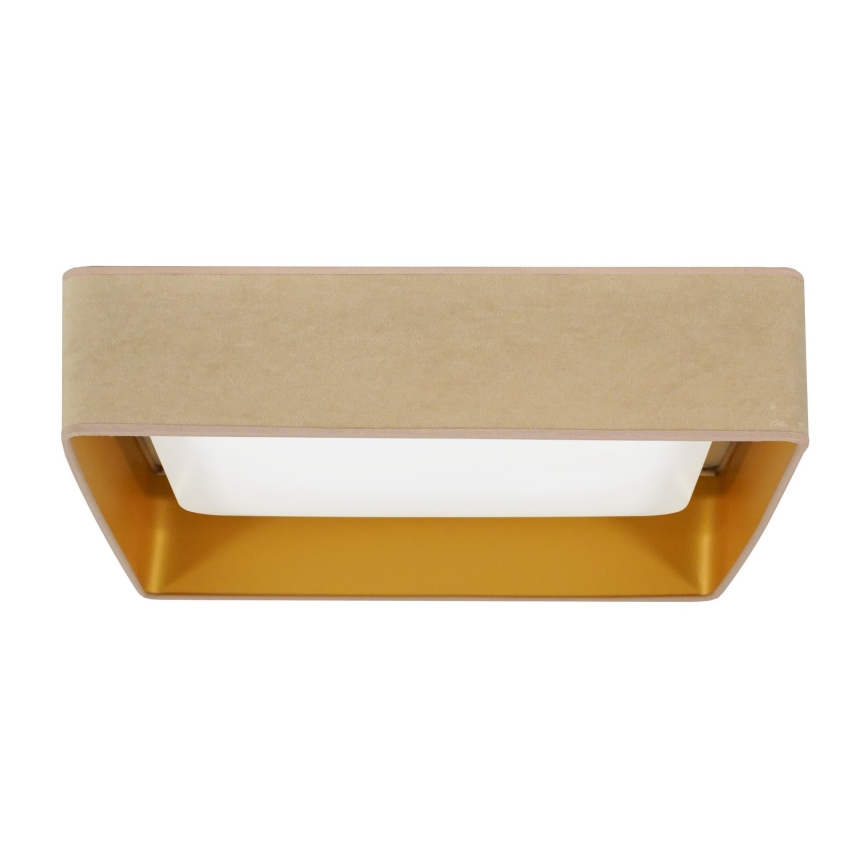 Brilagi - LED Stropné svietidlo VELVET SQUARE LED/24W/230V béžová