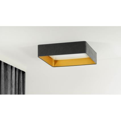 Brilagi - LED Stropné svietidlo VELVET SQUARE LED/24W/230V šedá