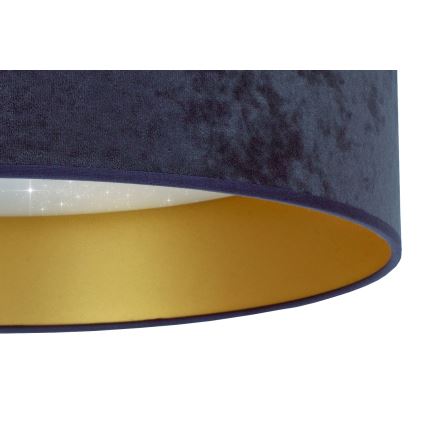 Brilagi - LED Stropné svietidlo VELVET STAR LED/24W/230V pr. 40 cm 3000K/4000K/6400K modrá/zlatá