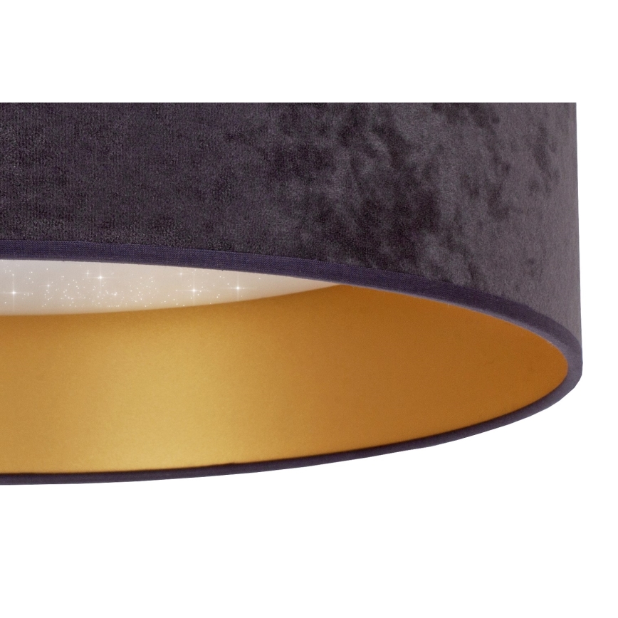Brilagi - LED  Stropné svietidlo VELVET STAR LED/36W/230V pr. 55 cm 3000K/4000K/6400K šedá/zlatá