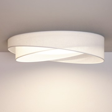 BRILAGI - LED stropné svietidlo VELVET TWIST LED/24W/230V 4000K pr. 55 cm biela