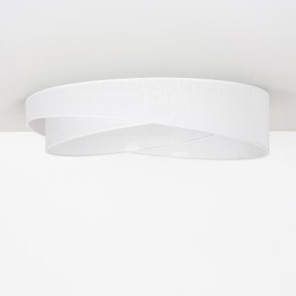 BRILAGI - LED stropné svietidlo VELVET TWIST LED/24W/230V 4000K pr. 55 cm biela