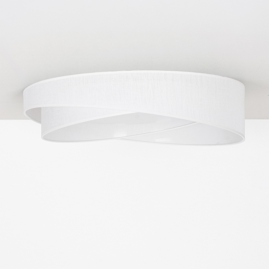 BRILAGI - LED stropné svietidlo VELVET TWIST LED/24W/230V 4000K pr. 55 cm biela