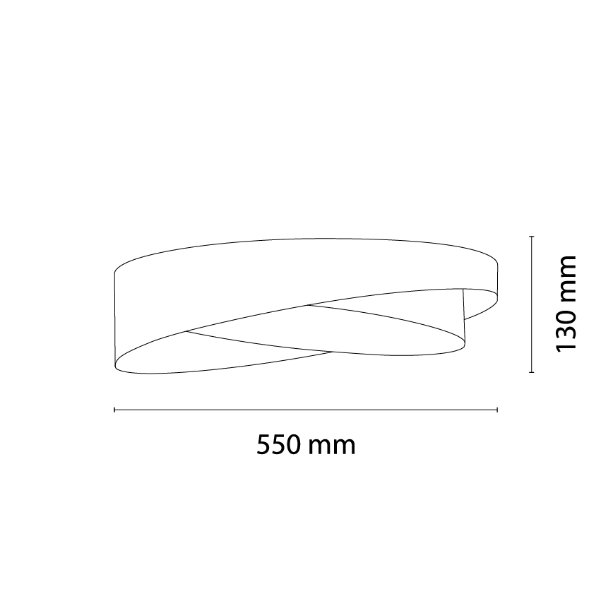 BRILAGI - LED Stropné svietidlo VELVET TWIST LED/24W/230V 4000K pr. 55 cm zelená/béžová
