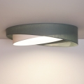 BRILAGI - LED stropné svietidlo VELVET TWIST LED/24W/230V 4000K pr. 55 cm zelená/biela